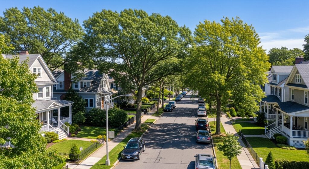 A neighborhood view of Westerleigh Staten Island